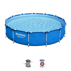 Bestway - Piscina tubular redonda Steel Pro 3.96 x 0.84 m precio