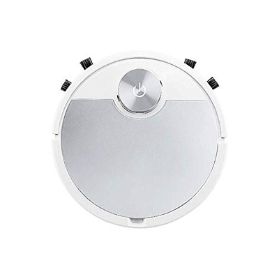 Gpure Robot Aspirador y Fregasuelos Mapeo App Control 90 Uso Minutos Vacuum Litio 3000 mAh Automática Sensores Blanca Recargable Aspiradora para Pisos