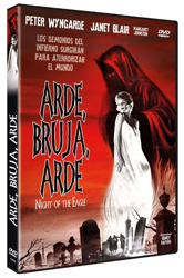 Arde, bruja, arde - DVD características