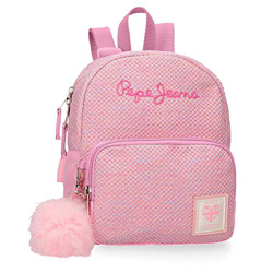 Mochila Pequeña Pepe Jeans Rose en oferta