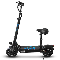 GUNAI Patinete Eléctrico 2000w 10 Pulgadas Scooter Eléctrico Asiento para Adultos con Batería de Litio 52V 23.4Ah(Negro) características
