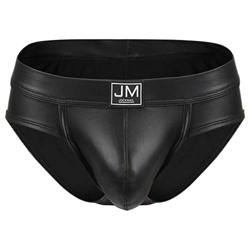 YXIU Bañador sexy para hombre con charms brillantes Negro L características
