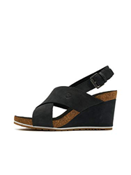 Timberland Capti Sunset, Sandalia para Mujer 39 5 Negro características