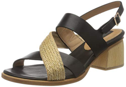 Neosens S3141 Restored Skin Verdiso, Sandalias con Punta Abierta Mujer, Negro (Ebony Ebony), 39 EU precio