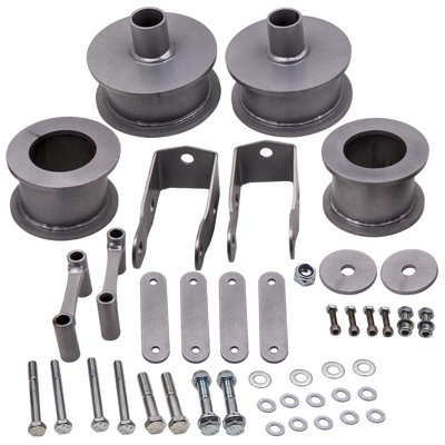 3 Lift Kit de elevación delantera + trasera Separadores de elevación 2011 para Jeep Wrangler JK Shock Extender