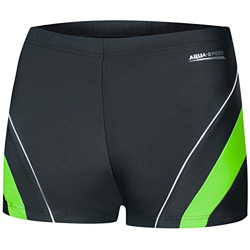 Aqua Speed Dennis Mens Bañadores | Pantalones de baño para Hombres | Protección UV | 02/38 / Gris Verde | Tamaño: XL características