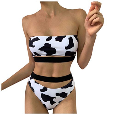 YANFANG Conjuntos De Bikinis para Mujer Push Up Bikini Traje BañO Tanga Cintura Baja Trajes Adecuado Viajes Playa La Natacion Sexy Color SóLido con Es