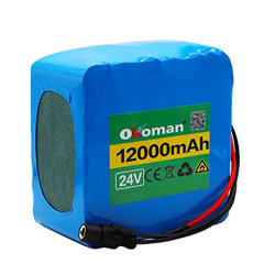 Paquete De Batería De Litio 6S5P 24V 12Ah, Bicicleta Eléctrica, Pedal, Scooter, Silla De Ruedas, Cosechadora BMS 25.2V 12000mAh + Cargador características