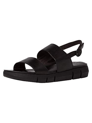 Tamaris 1-1-28190-34, Sandalias Planas Mujer, Black, 39 EU