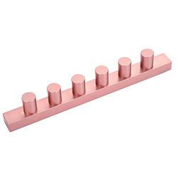 Molde de lápiz labial DIY, Lip Balm Make Tool Kit Conjunto de aleación de aluminio, Silicona Simple Design Mold Rouge Stick(6-hole Depanner) precio