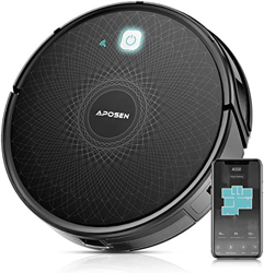 Imagen de Robot Aspirador, Succión 2100Pa, Control con App/Alexa/Asistente de Google/Control Remoto Robots aspiradores, Autocargable, Silencioso, con Sistema de al mejor precio Robot Aspirador, Succión 2100Pa, Control con App/Alexa/Asistente de Google/Control Remoto Robots aspiradores, Autocargable, Silencioso, con Sistema de características