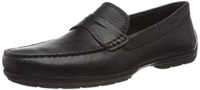 GEOX U MONER W 2FIT D BLACK Men's Loafers & Moccasins Moccasin size 44(EU)