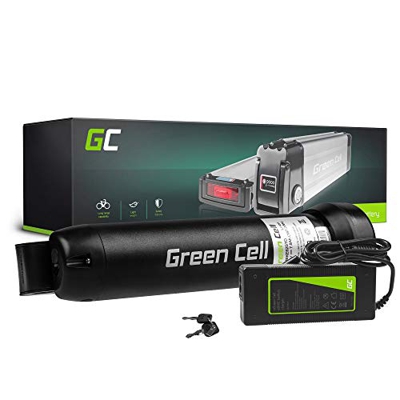 Green Cell GC® Bateria Bicicleta Electrica 24V 7.8Ah Botella Li-Ion Ebike Batería y Cargador
