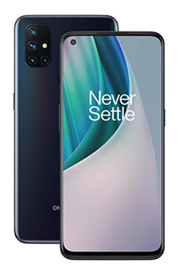 OnePlus N10 Midnight Ice (Hielo de Medianoche) | Pantalla de 6.49" a 90Hz | 6GB de RAM + 128GB de Almacenamiento | Cámara cuádruple | Warp Charge 30T 