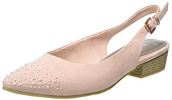 MARCO TOZZI 2-2-29400-24, Sandalias con Correa de Tobillo para Mujer, Rosa Rose 521, 39 EU en oferta