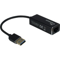 ARGUS IT-810 USB 3.0 RJ-45 Negro, Adaptador de red