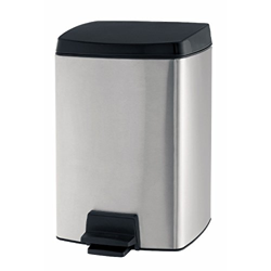 Brabantia Rectangular Pedal Bin 10 L Matt Steel Fingerprint Proof precio