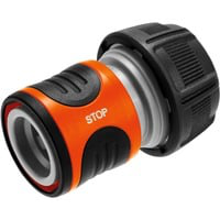 18214-50 accesorio para manguera Conector de manguera De plástico Negro, Gris, Naranja 1 pieza(s), Pieza de manguera en oferta