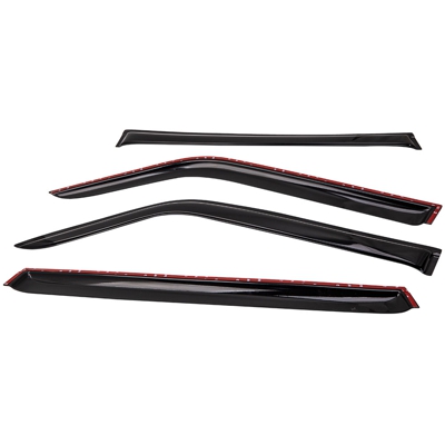 4pcs Weathershield Weather Shields Sun Visor for Nissan Patrol Y61 GU 1997-2017