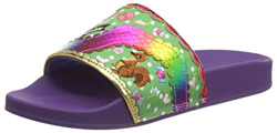 Irregular Choice Happy House, Sandalias con Punta Abierta Mujer, Rosa Rosa a, 38 EU en oferta