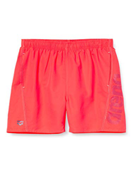 ARENA Bóxer Hombre Fundamentals Logo, Fluo Red-Shark-White, L en oferta