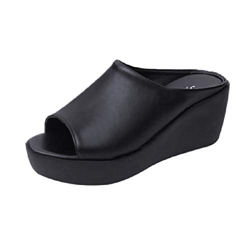Chanclas de Mujer, K-Youth Moda Sandalias Mujer Verano 2018 Tacon Alto 7 cm Zapatos Mujer Verano Baratos Sandalias Romanas Mujer Pescado Boca Platafor en oferta