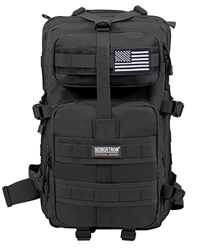 Seibertron Falcon Mochila Asalto Compacto Paquete Cumbre Bolsa Black 37L en oferta