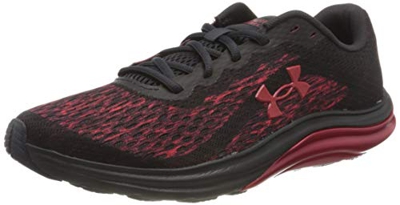 Under Armour Liquify Rebel, Calzado Deportivo Hombre, Morado Oscuro/Versa Rojo/Versa Rojo (500), 41 EU