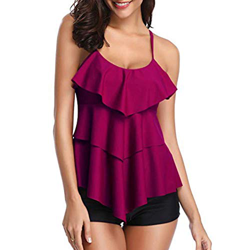 Handfly Tankinis Mujer Traje de baño Verano Conjunto de Bikini Playa Bañador Ropa de baño Bikini Push Up Swimwear Beachwear Swimsuit características