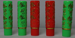 nuevo pack 5 pintalabios magico, aromatico, hidratantes, duraderos (3 verdes + 2 rojos) sin pegatina características