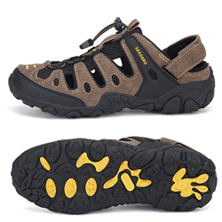 SAGUARO Sandalias Deportivas para Hombres Sandalias de Senderismo Verano Cerradas Zapatos Trekking Antideslizante Transpirable Sandalias de Playa Outd precio