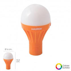 Linterna Led Forma de Bombilla 1 W.Con Iman en la Base precio