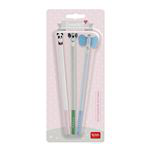 Set de 3 lápices de madera Legami little sweet friends en oferta
