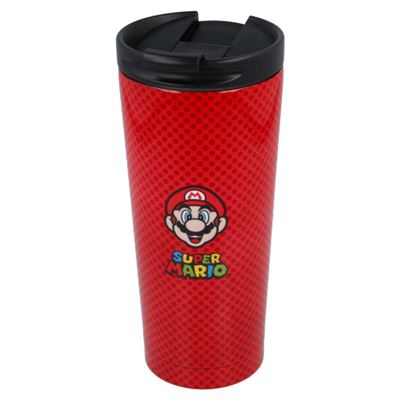 Termo de acero inoxidable Super Mario Bros 425 ml Rojo