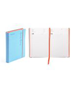 Agenda 2021 Nava día por página small flexy light blue características