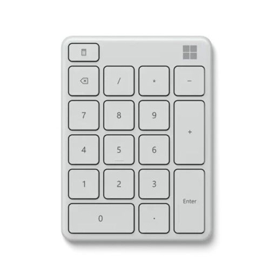 Teclado numérico Microsoft Number Pad Blanco