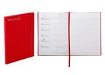 Agenda con notas 2021 Nava semana vista medium Baladek red