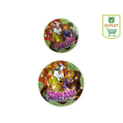 Pack 5 Platos, 20.5 cms Diam. Scooby doo