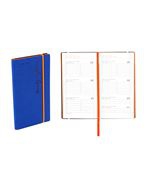 Agenda 2021 Nava semana vista pocket flexy blue