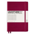 Libreta A5 Leuchtturm 1917 Medium tapa dura puntos rojo port