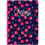 Cuaderno mediano Legami rayas tapa dura Cherry Boom azul oscuro