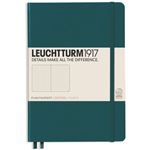 Libreta Leuchtturm1917 Medium A5 Puntos Tapa Dura Pacific Green