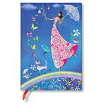 Libreta Paperblanks Arcoíris de Primavera Midi pautado