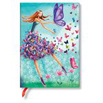 Libreta Paperblanks Mariposas de Verano Midi pautado en oferta