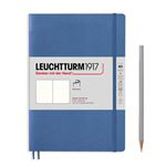 Libreta A5 Leuchtturm 1917 Denim Liso - Tapa blanda características