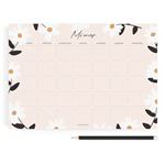 Planificador Charuca mensuall floral precio