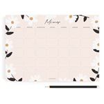 Planificador Charuca mensuall floral