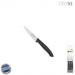 Cuchillo Nuuk Mondador Hoja Acero Inoxidable 9 cm. Negro (Blister 3 P en oferta
