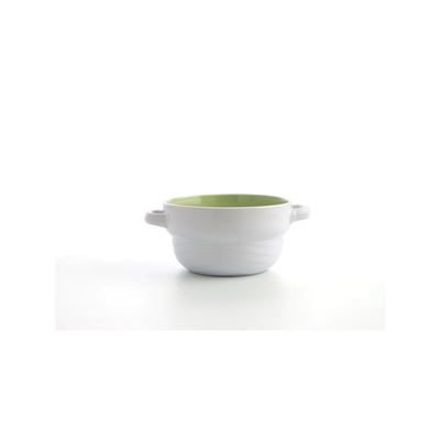 Bol Para Sopa Quid 50 cl Blanco y Verde