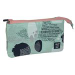 Estuche Milan 5 Compatimentos Silver V Turquesa características